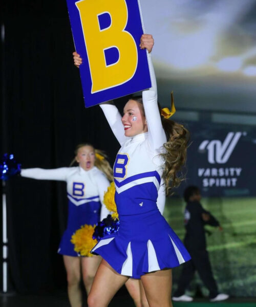 Custom Printed and Cut Cheer Signs